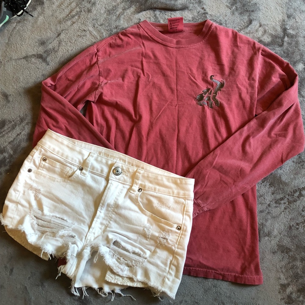 Comfort Colors red Alabama shirt